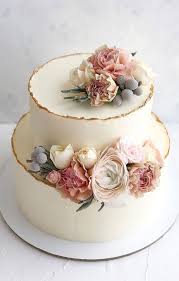 Delicious buttercream wedding cakes ideas with butter. 32 Jaw Dropping Pretty Wedding Cake Ideas Powder Shade