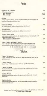 Explore pasta loft from milford, nh on untappd. Menu Of Pasta Loft In Milford Nh 03055