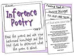 This Little Teacher Making Inferences With Poetry Free Download Reading Classroom Teaching Poetry Reading Comprehension