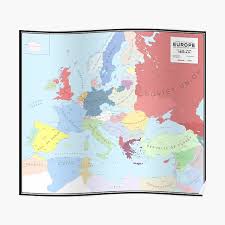 Leer von mapcarta, die offene karte. Europakarte Geschenke Merchandise Redbubble