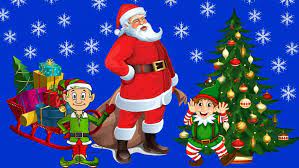 Maybe you would like to learn more about one of these? Christmas Tree Hanging Out With Santa Claus Gifts Wallpaper For Desktop Full Screen Hd 3840x2400 Wallpapers13 Com