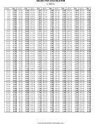 tax schedules templates