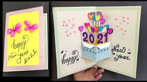 #happynewyear #handmadegreetingcard #diyeasy and beautiful handmade greeting crad for new year if you like this video. Download Happy New Year 2021 Card Making Handmade Easy And