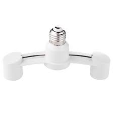 Shop Bulb Socket Adapter E27 Splitter 2 Heads Lamp Base Converter Light Holder Online From Best Light Accessories On Jd Com Global Site Joybuy Com