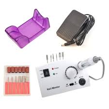 Pro Nail Polish Remover Machine 110 240v 30000rpm White Electric Nail Gel Removal Tool Set Nail Art Manicure Kit Nail Drill Manicure Kit Manicure And Pedicure