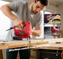 iBELL IBL JS10-65 Professional Jig Saw | 650W Corded Electric Jigsaw with Variable Speed | 800–3000 RPM | 65mm Wood & 6mm Steel Cutting Capacity | ...