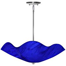 The quality is amazing and so is the color. Jezebel 22 W Cobalt Blue Art Glass Bowl Pendant Light 71r80 Lamps Plus