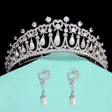 Princess Diana Tiara - Bridal Lovers Knot Design