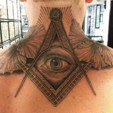 All Seeing Eye Tattoos Inked Magazine Back Of Neck Tattoo Masonic Tattoos Neck Tattoo