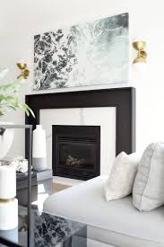 Black And White Fireplace Decor Pin By Maame Nyaa On Black And White Interiors In 2020 Modern Fireplace Mantles Modern Fireplace Contemporary Fireplace