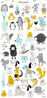45 Trendy Baby Ilustration Animal Print Patterns Kids Zoo Baby Art Art For Kids
