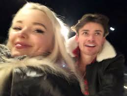 when u can't ice skate so he pushes you