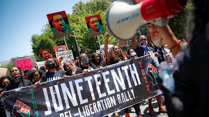 President biden on thursday signed into law a measure that establishes juneteenth as a federal holiday. Vpnnr23crulwm
