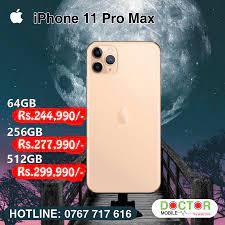 Moreover, the new iphone is available in space gray, silver, gold. Iphone 11 Pro Max For The Best Doctor Mobile Sri Lanka Facebook