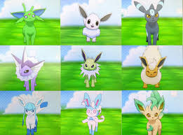 Eevee's first three evolutions normally require these special items to evolve, so pokémon go left eevee's like almost all other shinies, you can only catch or hatch eevee its shiny form. Caught A Shiny Eevee And Decided To See What All Of Its Evolutions Looked Liked Imgur Shiny Eevee Eevee Evolutions Eevee