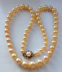 Choose a bowl that is sized for the pearls you are cleaning. Vintage Yellow Cultured Pearls Pearl Guide Com