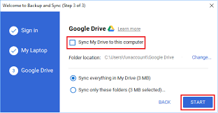 Sync My Drive To This Computer Option In Backup And Sync Backup About Me Blog Driving