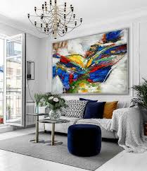We did not find results for: Large Painting Oversize Abstract Living Room Wall Art Extra Large Modern Canvas Blue Texture Original Painting Canvas Contemporary Wall Art Art Collectibles Acrylic Vadel Com