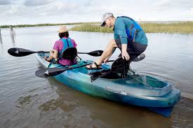 Canoeing style paddling (single blade). 10 Best Tandem Fishing Kayaks For 2021 Kayak Angler