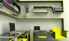 Minimalist Small Office Room Interior Design So, get these small office interior design ideas for your tiny office!