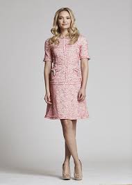 Teri Jon Daytime Dresses Tweed Dress Royal Clothing