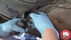 Petrol Fuel Filter On A Ford Fiesta Fusion How To Replace A Mark 5 2002 2008 Youtube