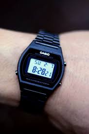 Casio Digital Black Stainless Steel Strap Watch Casio Digital Casio Diamond Watches For Men