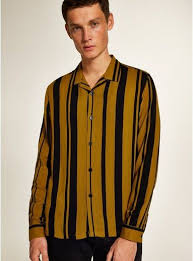 #bike #bicycle #stripes #striped shirt #striped t #striped tee #striped tshirt #black pants #black trousers #white shoes #white sneakers #sunglasses #fashion #mens fashion #men's fashion #menswear #style littlelarajean. Yellow Striped Shirt Outfit Mens
