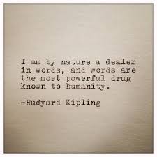 Rudyard Kipling Quote Typed On Typewriter Etsy In 2020 Words Writing Quotes Inspirational Quotes