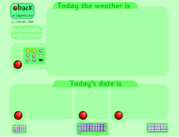 Date Weather Chart For Your Iwb Add A Special Person Of