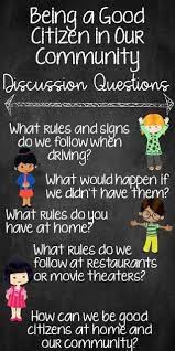 How To Teach Your Students To Be Good Citizens At School, Home, And In The  Community. | Good Citizen, Social Studies Lesson, Kindergarten Social  Studies