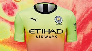 Full list of home and away strips worn by man united, arsenal, chelsea and all other teams plus latest third kits revealed. Man City Release New 2019 20 Third Jersey And It S Vibrant Fourfourtwo