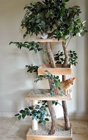 Des Arbres A Chat Concus Comme De Vrais Arbres Pour Vegetaliser Votre Interieur En 2020 Chambre A Theme Chat Arbre A Chat Trucs De Chat
