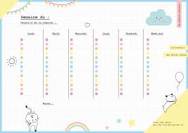 (l'utilisation de cette image « semainier » est réservée à un usage personnel). Calendrier D Anniversaire Et Semainier A Imprimer Saxe