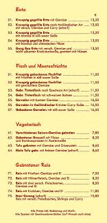 China Restaurant Buffet Live Grill Speisekarte Bielefeld Innenstadt