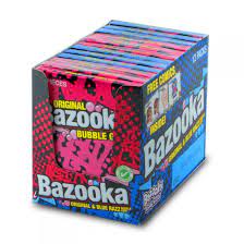 Der markenname geht auf ein musikinstrument zurück. Kaugummi Bazooka
