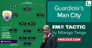 Guardiola Man City True Tactics For Fm19 Fm Scout