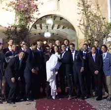 Rafael nadal and longtime girlfriend mery xisca perelló are married! Rafa And Pico At The Friend S Wedding Rafael Nadal King Of Tennis Facebook