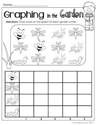 Bug Graph Worksheet Graphing Kindergarten Preschool Graphs Graphing Worksheets