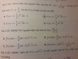 Nguyên hàm lượng giác là dạng nguyên hàm phức tạp và xuất hiện nhiều trong các đề thi, muốn làm tốt dạng toán này, các em. Tim Nguyen Ham Cá»§a Ham Sá»' F X 2x 1 CÄƒn 1 X Co Ai Giáº£i Há»™ Minh Cau 3 Vá»›i áº¡ Mk Má»›i Há»c Nen Co Chut Kho KhÄƒn áº¡ Mk Cáº£m Æ¡n Cau
