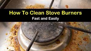 Under the caps is the burner head, on top of the gas tube. 7 Fast Easy Ways To Clean Stove Burners