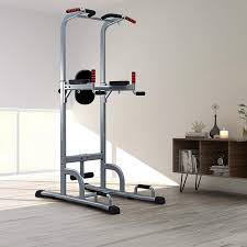 Sportstech 7in1 Power Tower Pt300 Als Dip Station Kraftturm Gymtower Multifunktionale Kraftstation Fur Zuhause Mi Power Tower Klimmzugstange Kraftstationen