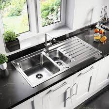 To choose the best stainless steel kitchen sinks, it is vital to consider factors such as sink type, steel type, thickness, size, and finish. Astini Vicenza 1 5 Bowl Brushed Stainless Steel Kitchen Sink Waste As5360 Kitchen From Taps Uk