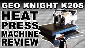 Geo Knight K20s Heat Press Review 16x20 Swing Away Heat Press Review Youtube