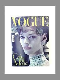 VOGUE ITALIA MAGAZINE March 2009 Marzo KINGA RAJZAK Claudia Schiffer  STEGNER 703 EUR 33,84
