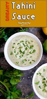 Dreamy Homemade Tahini Sauce Recipe Homemade Tahini Tahini Sauce Veggie Recipes