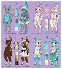 honey bunnies adoptables- batch 1 open! by Honeebunny -- Fur Affinity [dot]  net
