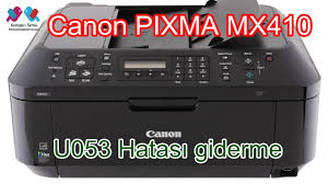 It even takes care of to print yellow message against a black background well. How To Fix Error 5b00 Canon Pixma Mx410 Solution By Mjc