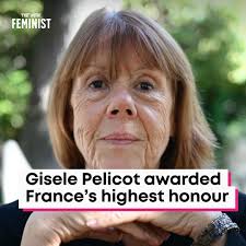 Gisèle Pelicot, the French woman who earned international recognition after  publicly testifying at her mass-rape trial last year, has been given  France's top honour; Legion of Honour 👏