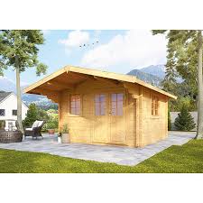 Wolff Finnhaus Gartenhaus Nordkap 70 A Xl 4 7 X 4 1 M Wandstarke 70 Mm Xl Doppeltur Bauhaus